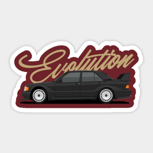 evo 190 evolution classic cars Sticker